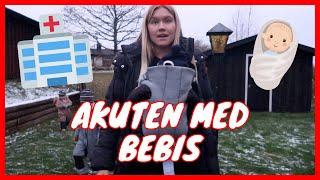 AKUTEN MED MIN 1 MÅNADERS BEBIS | VLOGG 107