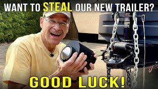 Trailer THEFT PREVENTION! — PACLOCK Coupler Lock & Advanced Wheel Locks Protect Our RV