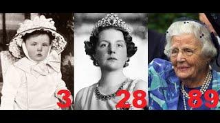 Juliana of the Netherlands from 0 to 89 years old