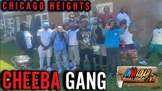 RAW Streets Of Chicago Heights Hood Vlogs | Cheeba Gang | Jail For Murder Shootout With Police Dead