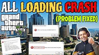 How To Fix Loading Crash & Game Memory Error GTA 5 1.0.3179.0 Latest Update 