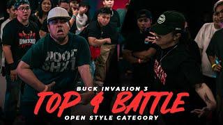 Boi Hood vs Queen Badraw | Krump Top 4 | Buck Invasion 3 Singapore | RPProds