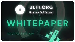 ULTI Whitepaper Reveal - Design & Tokenomics