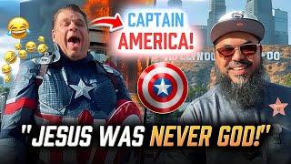 Hollywood Dawah‼️‍️Captain America SHOCKS Shaykh Uthman & Does This! [MUST WATCH!]
