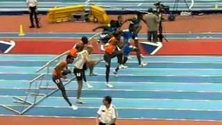 Dayron Robles - M60mH Final NIA Grand Prix Birmingham 2010 (300fps)