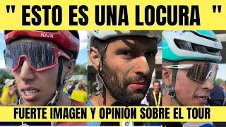 Egan Bernal Fernando GAVIRIA Y Santiago BUITRAGO  DEJAN FUERTE IMAGEN y OPINIONES DEL TOUR