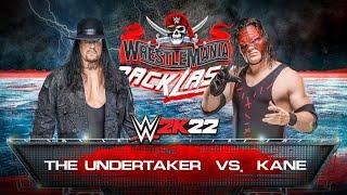 WWE 2K22 Undertaker vs Kane For Intercontinental Championship Full Match || Harshit Ramawat ||