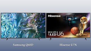 Samsung Q60D vs U6N - 4K Smart TVs!!