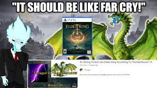 Tarragon's response to me is terrible. "Elden Ring should be like Far Cry!" Lol