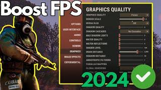 How to get better FPS Rust 2024 ️