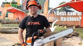 Why Stihl is launching a new rear-handled 60 cc chainsaw