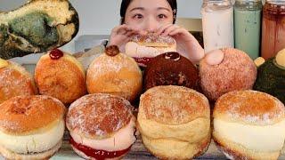 ASMR 단언컨대 제 인생 도넛 이였어요 도너츠 10종류 리얼먹방 :) 10 types of donuts Dessert MUKBANG