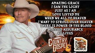 Healing Hymns - Best Country Gospel Songs 2024 (Lyrics) Alan Jackson, Merle Haggard...