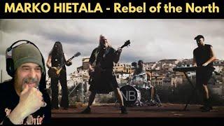 I LOVE THIS! - Metal Dude - (REACTION) - MARKO HIETALA - Rebel of the North (OFFICIAL MUSIC VIDEO)