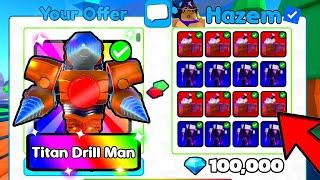 Trading My ULTIMATE TITAN DRILL MAN for This INSANE OFFER!! Toilet Tower Defense