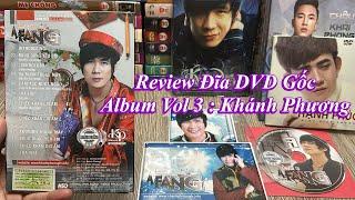 Khánh Phương : Review Đia DVD Gốc Album Vol 3 : Tôi Là AFang ( Rất Hiếm ) UNBOX