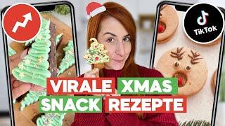 Ich teste virale WEIHNACHTLICHE SNACKS von TikTok 