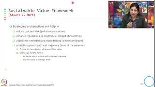 Week 4-Lecture 31 : Sustainable Value Framework