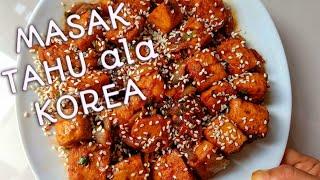 Masakan tahu korea simple | masak tahu ala korea