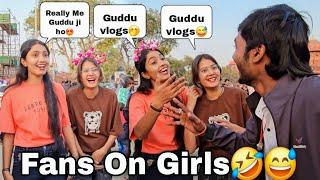 Girls Ab Fan ho gai OMG  Ab aayega maja || Guddu Vlogs