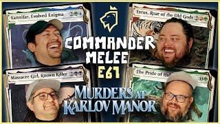 Vannifar vs Yarus vs Pride of Hull Clade vs Massacre Girl | Murders at Karlov Manor EDH Gameplay