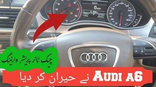 Check Tyre Pressure Warning | check tirepressurelight | Audi a6 | driver specialist