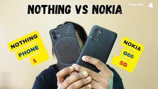 Nothing Phone 1 vs Nokia G60 5G