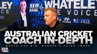 FULL extended interview with Australian cricket coach Andrew McDonald - SEN