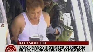 24 Oras: Ilang umano'y big time drug lords sa Bilibid, tiklop kay PNP Chief Dela Rosa