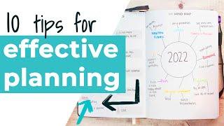 10 Easy Tips for Effective Planning ft. Clever Fox Weekly Planner Premium