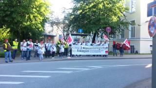 Warnstreik bei den Asklepios Kliniken Hamburg