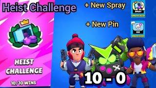 Brawl Stars Heist Challenge 10 - 0