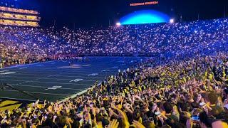 Mr. Brightside Light Show - Michigan Stadium