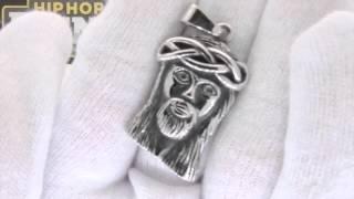 Mini Jesus Piece with Solid Back | Never Tarnish Stainless Steel