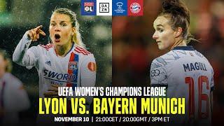 Lyon vs. Bayern Munich | UEFA Women’s Champions League Matchday 3 Full Match