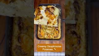 Tastiest Dauphinoise Potatoes#creamy #potatorecipe #gourmet #cooking #delicious #comfortfood