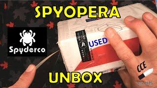 Spyderco SPYOPERA Unbox (used).