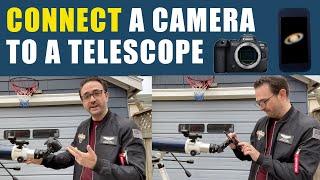 3 Ways To Connect A Camera To A Beginner Telescope