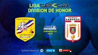 PB Los Remedios VS PB Camargo El Pendo | Liga TEKTIA | J22 | 14.07.2024