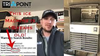 How long does a commercial ice maker last?