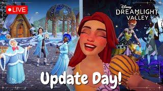 Stepping Into The Sew Delightful Update With Sally And Floating Islands! | Dreamlight Valley