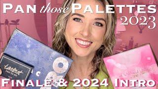 2023 Pan Those Palettes Finale AND my 2024 Pan That Palette Introduction