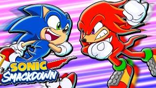 Sonic VS Knuckles!!! - Sonic & Knuckles Play Sonic Smackdown!
