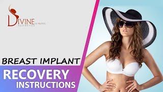 Breast Implant Recovery Instructions | Breast Augmentation Recovery Journey