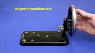 Willcox and Gibbs American Hand Crank Base Mystery