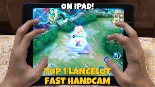 WiLSON LANCELOT HANDCAM!! | 4 FINGERS ON iPAD!? | INTENSE LANCELOT GAMEPLAY!