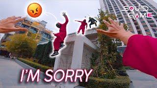 PINK SOLDIERS ESCAPES THE FRONT MAN FROM SQUID GAME (Epic Parkour Action POV)