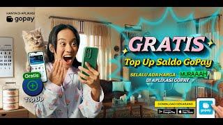 OMAYGAT! Gratis top up saldo GoPay?!