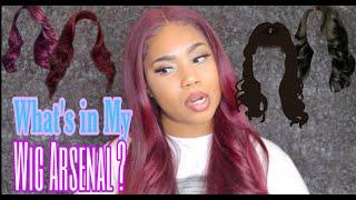 WHAT’S IN MY WIG ARSENAL?| YOU NEED THESE AFFORDABLE SYNTHETIC WIGS!| SAWLIFE