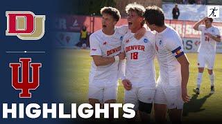 Denver vs Indiana | NCAA College Cup Soccer Championship | Highlights - November 30, 2024